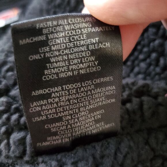 💥32 DEGREES💥  Men's Fleece Tech Sherpa Lined Zip-Front Hoodie - [Large, Black] - Picture 13 of 13